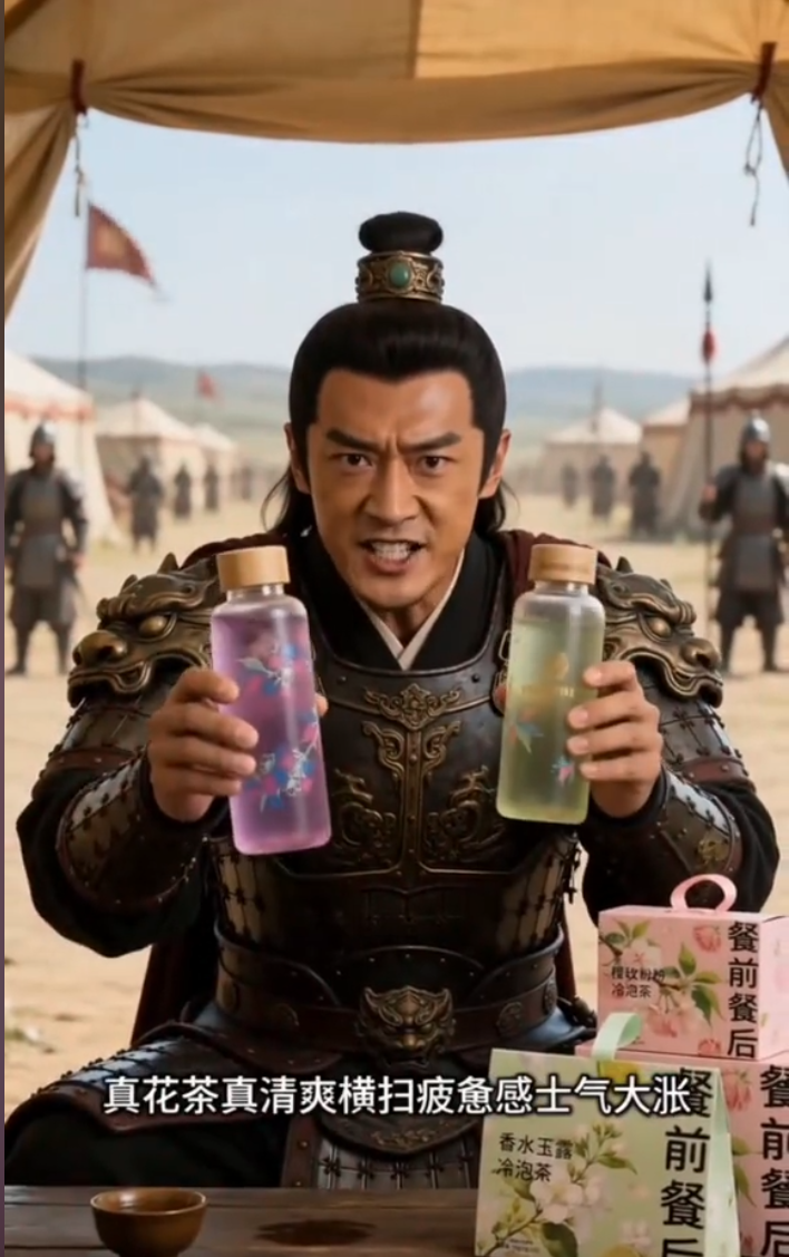 冷泡茶还能这样子宣传
